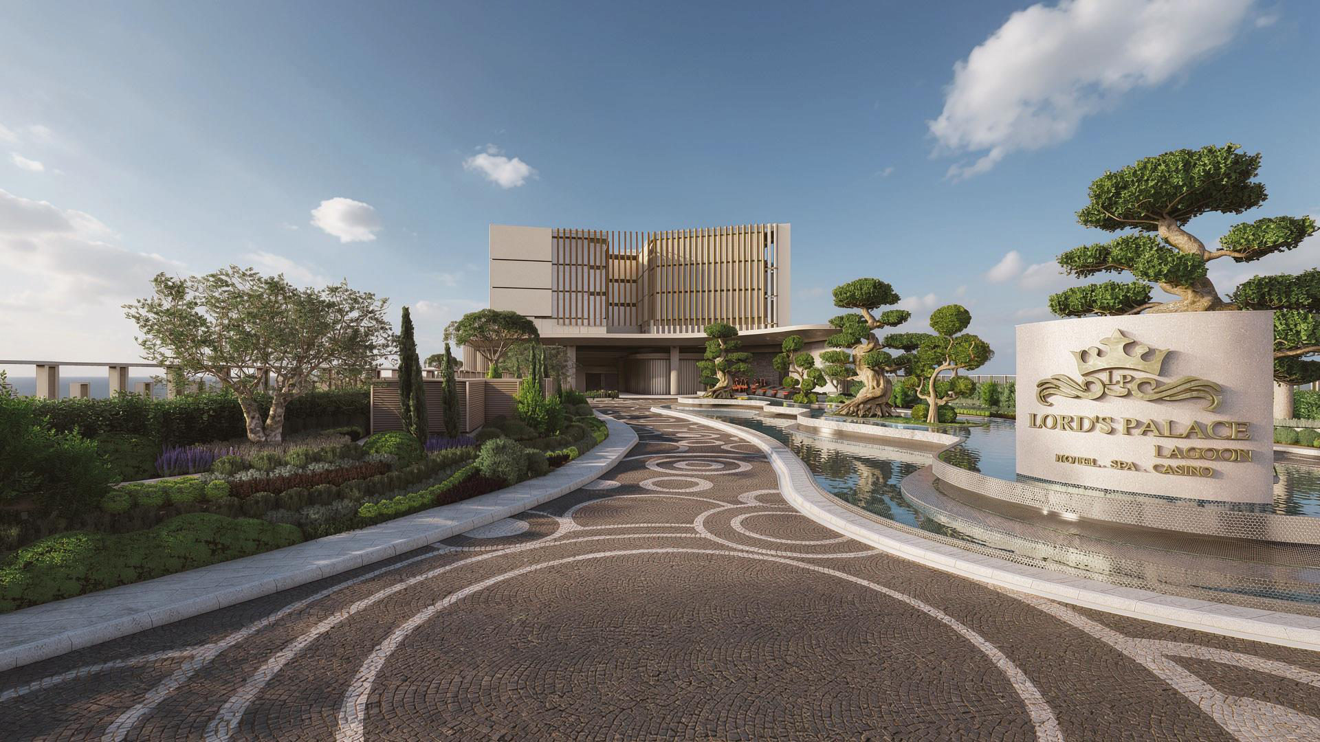 Lord's Palace Lagoon Hotel girişi